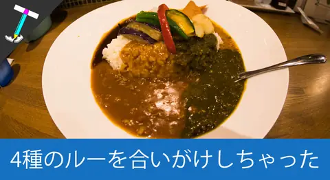 Featured image of post 近鉄奈良駅近くの「若草カレー本舗」の合いがけカレー