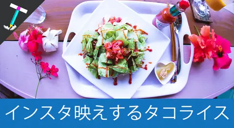 Featured image of post 宮古島のガーデンカフェ「てんとむし」のタコライス【インスタ映え】