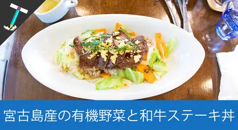 Featured image of post 来間島「楽園の果実」の有機野菜と黒毛和牛ステーキ【宮古島】