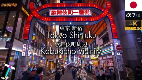 Featured image of post 東京・新宿歌舞伎町の夜を歩き撮りしたバーチャル散歩【2022】